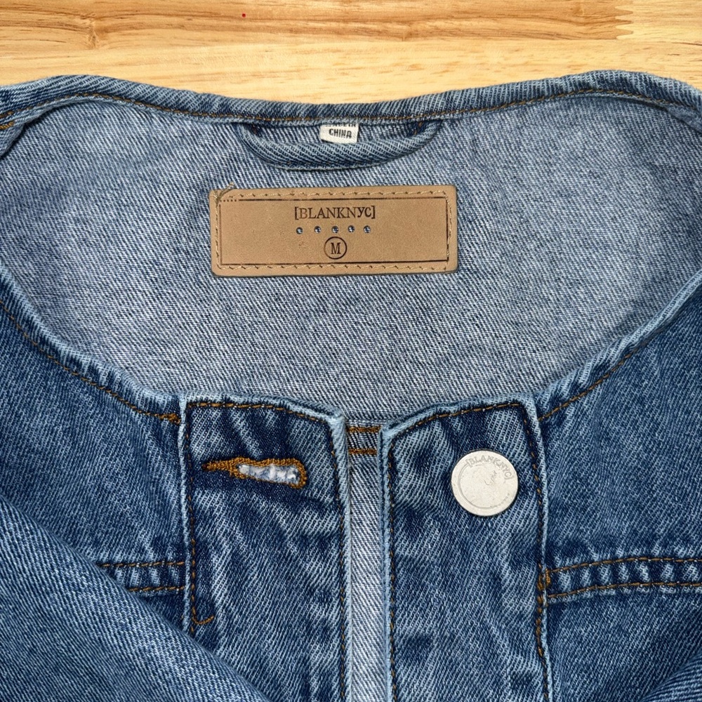 Blank NYC Classic Blue Denim Jacket - Picture 5 of 11